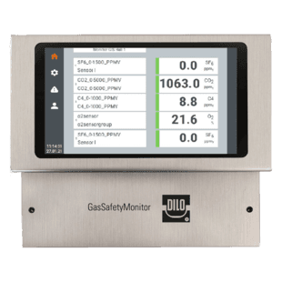 Устройство контроля загазованности помещения, DILO 3-026-R200 GasSafetyMonitor
