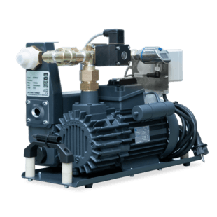 Портативный вакуумный насосный агрегат серии Mini (с электромагнитным клапаном и шаровым краном), DILO B078R19V, B078R09V1