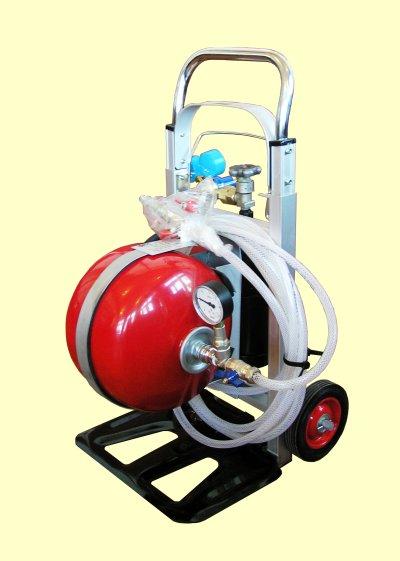 Device for topping up bushings of the ETMA PDV U1 series